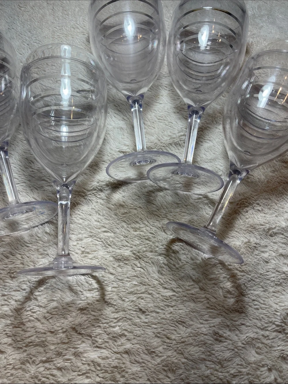 Tervis  Plastic Stemmed Wine Glasses - Pack of 5